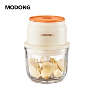 Modong Household Meat Grinder Portable Glass Bowl 45W Multipurpose 1200mAh Battery Rechargeable Meat Grinder 搗蒜神器