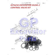 EX200-2 / EX200-3 / EX120-2 HITACHI EXCAVATOR CONTROL VALVE KIT ASSY