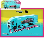 Tarmac Works 1/64 Scale TRUCK64 Mitsubishi Fuso Super Great LB-TRUCKS Die-cast T64T-TL001- LBS
