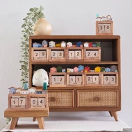 手工製作的泰北清邁木製萬年曆