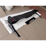 Proton x50 Geely sport v1 v2 rear boot top Addon spoiler wing bodykit body kit lip cover pillar