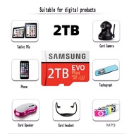 Samsung SD Card 512GB Micro 1TB/2TB  Class10 U3 SDXC-Class EVO+ Micro SD Memory Card
