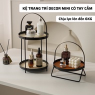 Metal cosmetic shelf, Korean style 2-tier cosmetic shelf, spt high-end cosmetic shelf