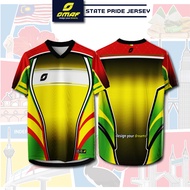 STATE PRIDE JERSEY 2025 NEGERI SEMBILAN MALAYSIA BAJU NEGERI PREMIUM SPORT CLOTHING