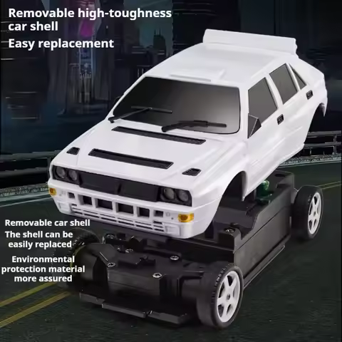 LDRC LD2801 LD2802 LD2803 LD2804 1/28 4WD RC Drift Car Proportional Steering LED Headlights 2.4G Toy