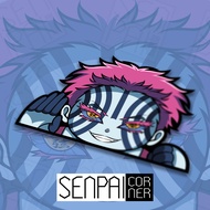 Akaza Peeker Sticker