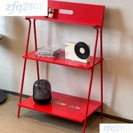Iron Art Storage Rack Floor-standing Multi-layer Display RackNordic Bauhaus Home Display CD Storage 