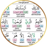 Al Quran I'rab A4 (21x30) Al Quran Irab Nahwu Shorof Al Quran Nahwu Al Quran Irob A5 (15x21)