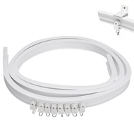 Flexible Curved Ceiling Track for Curtains, Room Divider,Shower Curtain,Hospital