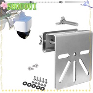 SHOUOUI Wall Mount Bracket, Metal Wall Mount Gutter Bracket, Gutter Mount Channel Mount  Camera Hold