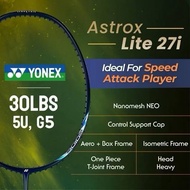 Emma~(MAX 30LBS) ORIGINAL YONEX ASTROX LITE 27i Raket FREE STRING 5U Badminton Raket Raket Badminton