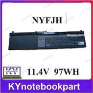 BATTERY ORIGINAL DELL Precision 7530 7540 7730 6-Cell 97WH NYFJH