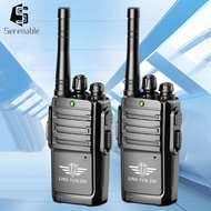 [Serenable] 2x Kids 2 Way Radio Children's Walkie Talkie with Metal Clip Handheld Radio for Family