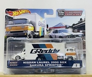 Hobby Store xe mô hình Hot Wheels Team Transport Greddy Nissan Laurel 2000 SGX - Sakura Sprinter