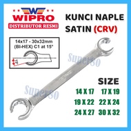 Wipro Satin Nipple Wrench CRV Nut Wrench 14mm 17mm 19mm 22mm 24mm 27mm 30mm 32mm 14 17 19 22 24 27 3