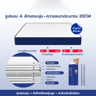 TLOUI ที่นอน ที่นอนยางพาราแท้ Mattress ที่นอนอัดสุญญากาศ ที่นอนสปริง หนา 8/9/10 นิ้ว สปริงเกรดโรงแรม 5 ดาว แก้ปวดหลัง แก้ปวดเมื่อย ที่นอนที่ใส่ในกล่อง