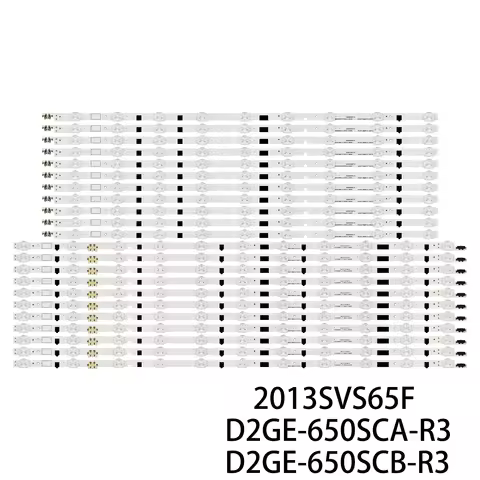 LED Backlight Strip For UN65F6400 D2GE-650SCA-R3 D2GE-650SCB-R3 BN96-25316A 25317A UE65F6400 UE65F64