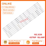 NEW Pana sonic TH55HX650W LED strip shineon M08-SL55030-1001N-4024D LCD light
