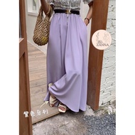 < ZANNA Korean Style Clothing > 60347 Customized Drape With Belt Pocket Large Round Skirt~~~Super Fr