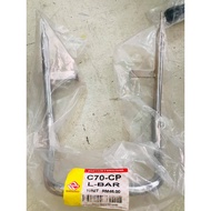 HONDA GBO GBOJ J C70 SEAT BAR LBAR L HANDLE BAR CHROME / BLACK