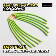 Karet Ketapel Ikan 1745 Siap Pakai Hijau Rubber Slingshot Fishing