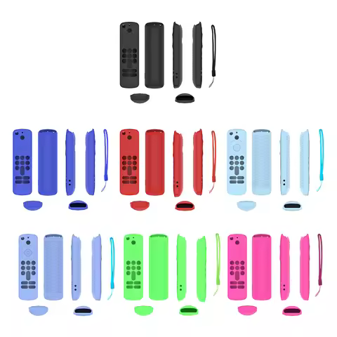 Silicone Remote Case Anti-Slip Protective Cover Shockproof Remote Protective Case for Fire TV Stick 