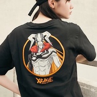 【XRAGE X 死神BLEACH聯名】完全虛化 重磅純棉刺繡短T-shirt