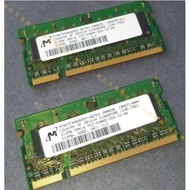 Original Memory For Micron 512M DDR2 667MHZ CL5 512MB 1Rx16 2Rx16 PC2-5300S-555