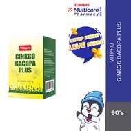 Vitpro Ginkgo Bacopa Plus 550mg 90's