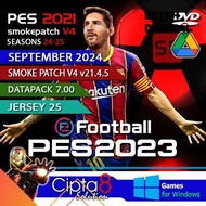 Pes 2021 + SMOKE PATCH V4 SEAS0N 24 PRO EVOLUTION SOCCER 2021 - GAME PC ES TEAH