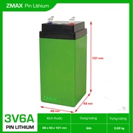 Bình Acquy ZMax Pin Lithium LifePO4 3V 6Ah ZMM3V6