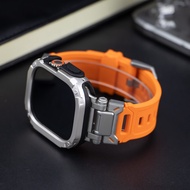 Suitable for Apple watch10 ultra Explorer TPU strap + armor anti-fall watch case set