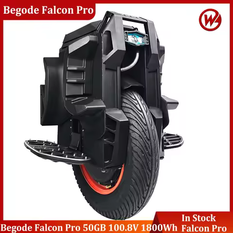 New Begode Falcon Pro Electric Unicycle 1100.8V 1800Wh 3000W Motor 50GB Battery 3000W Motor Official