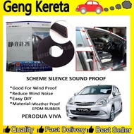 (4 Doors) Perodua Viva SCHEME SILENCE (Double D) DIY Air Tight Sound Proof