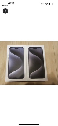 iPhone 15 pro max black, 512
