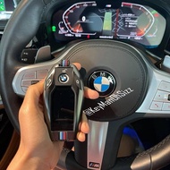 เคสโลหะรีโมทรถบีเอ็มดับเบิ้ลยู BMW LCD Screen Full Package 2021Key Sets ; BMW Key Case 7 Series 740 , 6 Series GT Car, Smart New 5 Series 530i  x3 LCD Screen Car Key Case