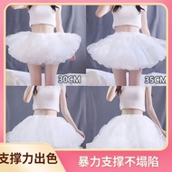 Lolita Skirt cos Maid Flying Boneless Skirt Lolita Violent Pettiskirt Soft Sand Skirt Princess Skirt