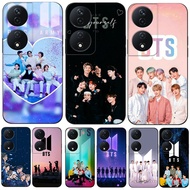 For Honor X7B 4G 5G Case Silicon Phone Back Cover Soft silicon black tpu shockproof RM Jin Suga J-Ho