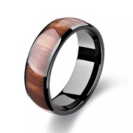 T5577 Chip Epoxy Wood Grain Ceramic Rewritable 125kHz Smart Ring for Clone TK4100 or EM4100 Keycards