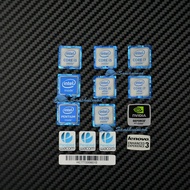 Computer Performance LOGO Intel Core 6 Generation CPU I3 I5 I7 Sticker Graphics Card Sticker Chassis