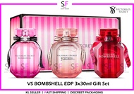 Perfume VICTORIA SECRET_BOMBSHELL MINIATURE EAU DE PERFUME GIFT SET 3x30ml NEW IN BOX