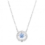 Swarovski 施華洛世奇 SWAROVSKI 施華洛世奇 SPARKLING DANCE系列 5279425 跳動的心項鍊 38cm 藍色- # blue Picture Color