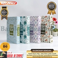 Al Quran Terjemahan Al Mihrab B6 Motif Bunga Hard Cover Uk 13x18cm Kuran Besar Murah Alquran Tajwid