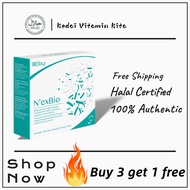 【Buy 3 Get 1 Free!】 BElixz N’exBio Next-Gen Gut Health Formula 30 Sachets – 3-in-1 Prebiotics, Probi