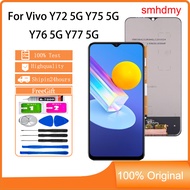 smhdmy For Vivo Y72 5G Y75 5G Y76 5G Y77 5G LCD Display Touch Screen Replacement