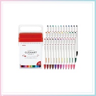 Zebra ClickArt 36-Color Water-Based Marker Set in Case