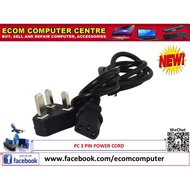 PC Power Cord 3Pin