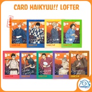 Haikyuu Card Genuine Fireworks Festival paper clip - Haikyu Lofter Animesky card