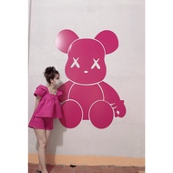 Kaws BearBrick Decorative Wall Stickers