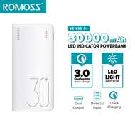 Romoss 30000mAh Powerbank Original Fast Charging PD Portable Charger Phone Battery Portable Source